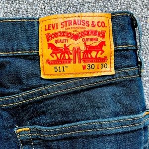 Levi Strauss 511 30x30 Denim Jeans